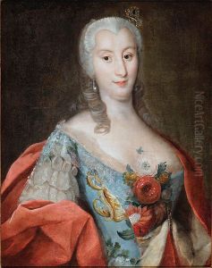 Portrait of Ludwika Honorata Lubomirska nee Pociej (d. 1786), wife of the Kiev voivode