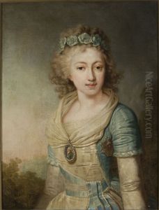 Portrait of Paul I's daughter - Helena