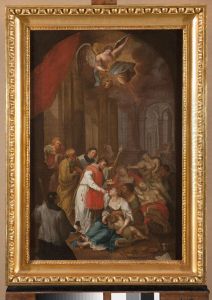 Saint Charles Borromeo attending to the ill by Franciszek Smuglewicz