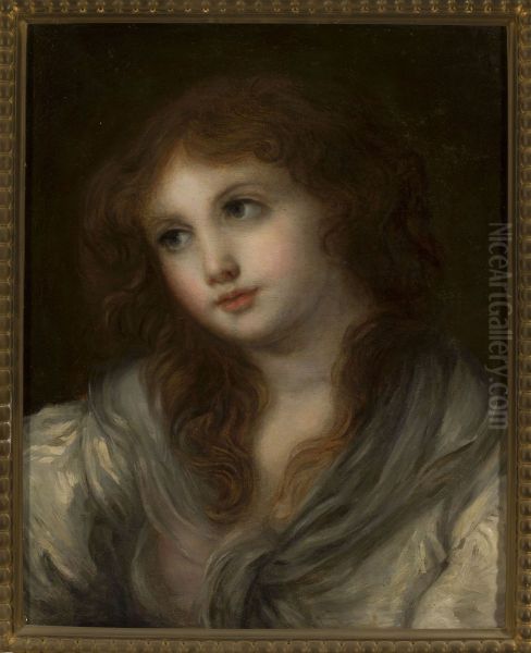 Bust of a girl - view 1