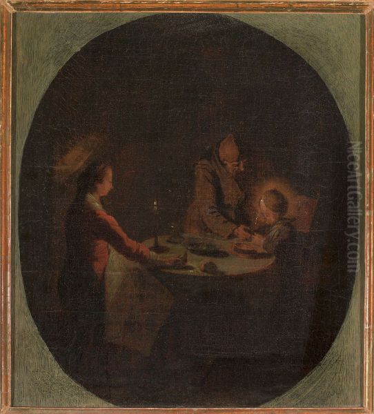 Holy Family at supper - view 1
