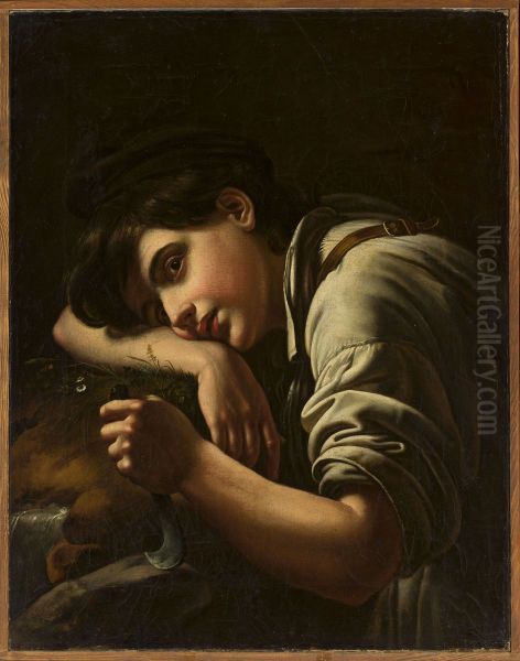 Gardener resting - view 1