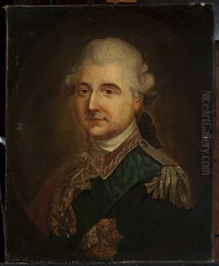 Portrait of Stanislaw August Poniatowski in the uniform of the head of the Corps of Cadets