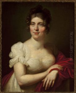 Portrait of Katarzyna Lessel by Jozef Peszka