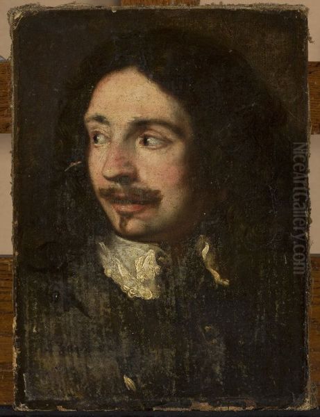 Study for a portrait of a man - view 1