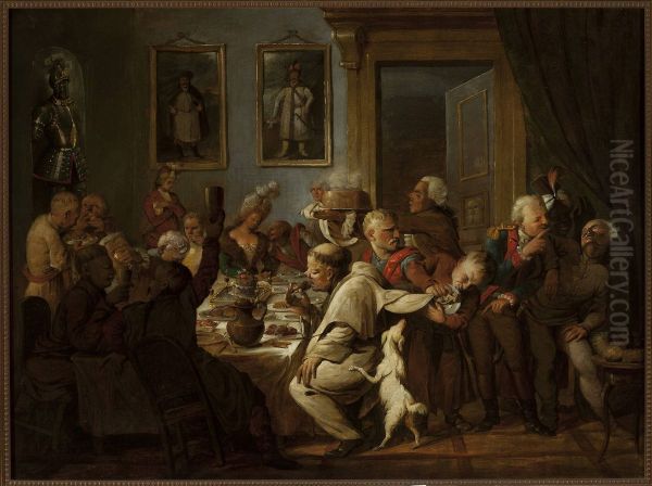 Banquet at Radziwill's - view 1