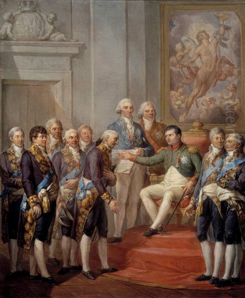 Granting of the Constitution of the Duchy of Warsaw by Napoleon - view 1
