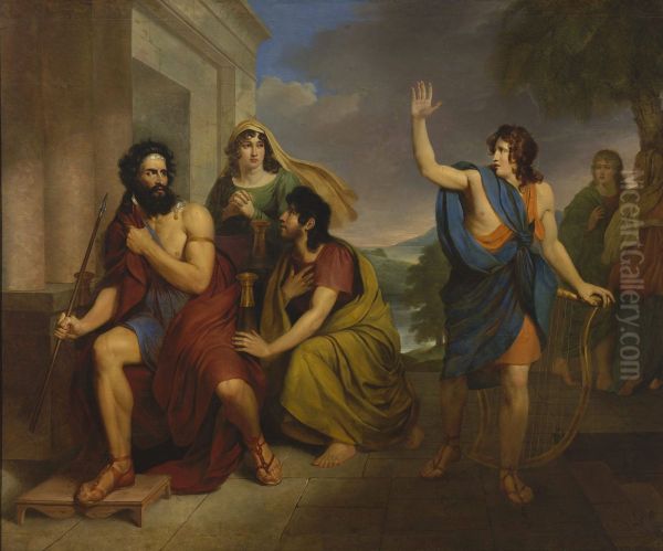 Saul's anger at David - view 1