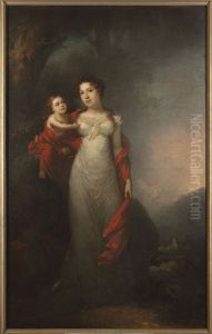Portret Marii Morsztynowej z synem