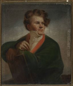 Self-portrait of Jan Damel (1780? -1840), copy by Jan Damel