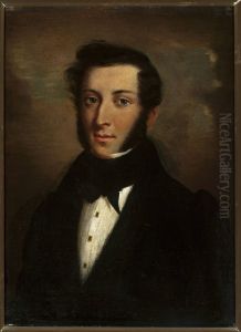 Portrait of Jozef Weglenski by Aleksander Kokular