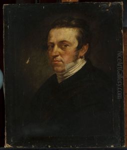 Self-portrait by Aleksander Kokular