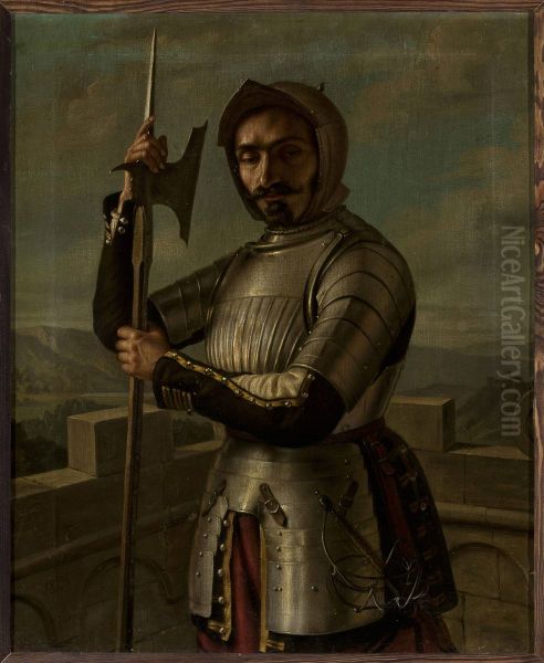 Knight in armour - view 1