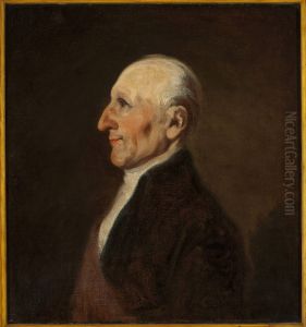 Portrait of the artist's father by Piotr Michalowski