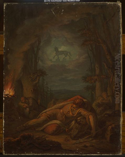 Dream of Gediminas about the Iron Wolf - view 1
