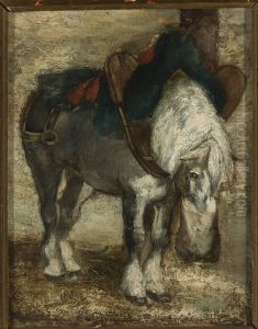 Percheron harnessed by Piotr Michalowski