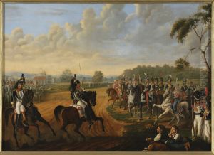 Inspection of the 14th Regiment of Cuirassiers of the Duchy of Warsaw