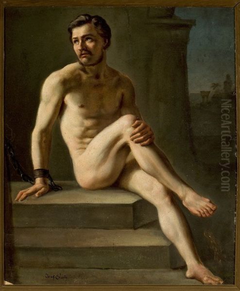 Male nude study - view 1