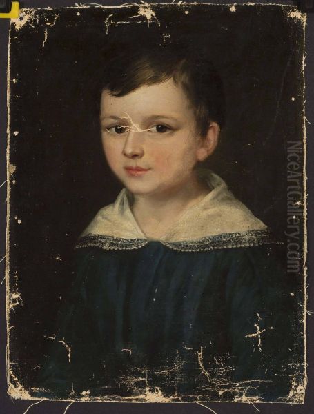 Portrait of Oktawian Szukiewicz as a child - view 1