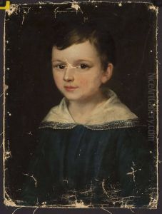 Portrait of Oktawian Szukiewicz as a child Portrait of Oktawian Szukiewicz as a child