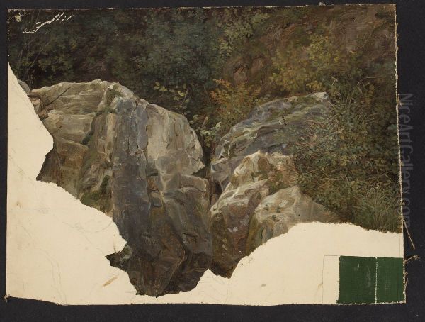Mountain landscape, sketch - view 1