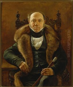 Portrait of Mikolaj Malinowski (1799-1865) by Ivan Khrutsky