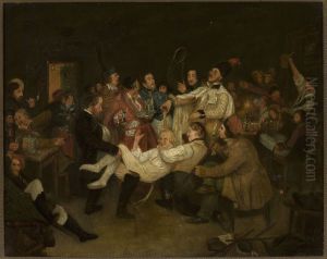 Students' play by Maksymilian Antoni Piotrowski