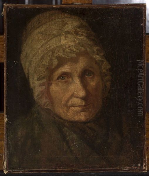 Portrait of a woman in a cap - view 1