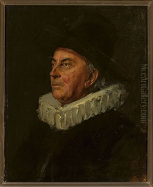 Portrait of professor Syboldt - view 1