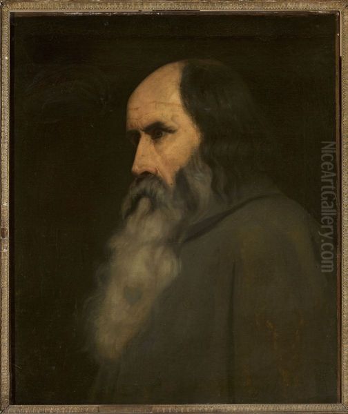 Portrait of an old man (Berthold Schwarz?) - view 1