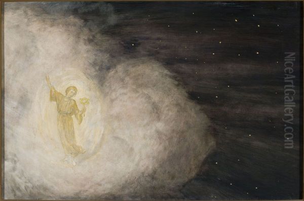 Angel with the star of Bethlehem - view 1