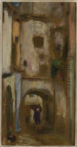 Alleyway by Stanislaw Chlebowski