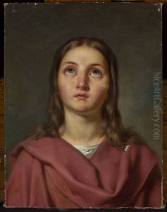 Bust of a young woman - Virgin Mary