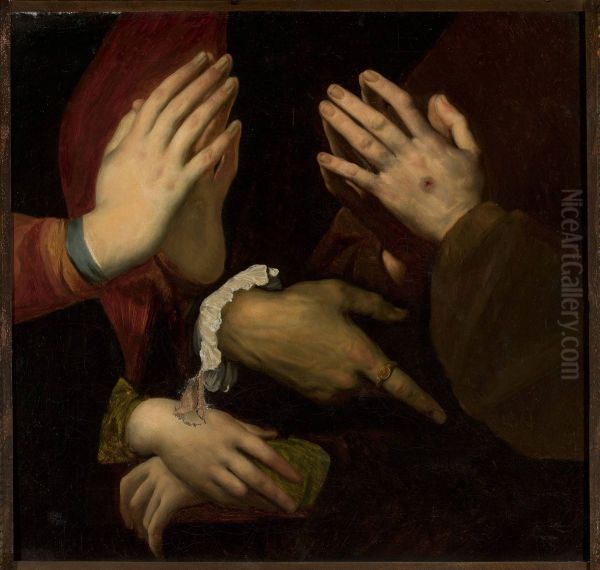 Studies of hands - view 1