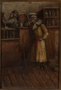 In a tavern by Franciszek Kostrzewski