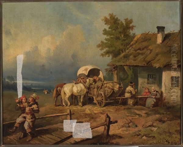 Return from the fair - view 1