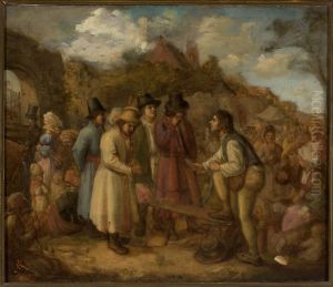 Fair in Tyniec by Aleksander Kotsis