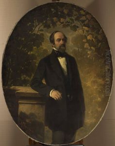 Portrait of Bohdan Zaleski by Aleksander Raczynski