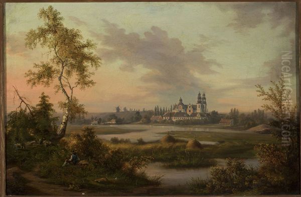 Church and monastery in Lad - view 1