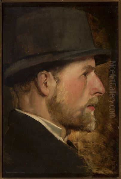 Portrait of Stanislaw Czachorski (1853-1904), artist's brother - view 1