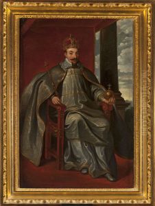 Portrait of king Sigismund III Vasa (1566-1632) by Aleksander Lesser