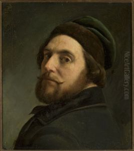Male portrait by Artur Grottger