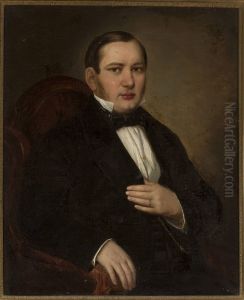 Portrait of Mr. Lempke by Ambrozy Mieroszewski