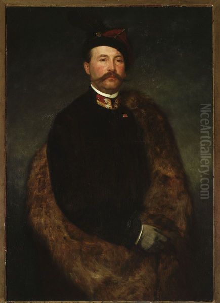 Portrait of Maksymilian Rodakowski, artist's brother - view 1