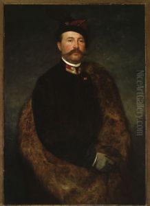 Portrait of Maksymilian Rodakowski, artist's brother