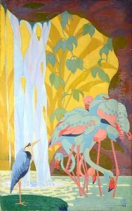 Oiseaux Exotiques by Simon Albert Bussy
