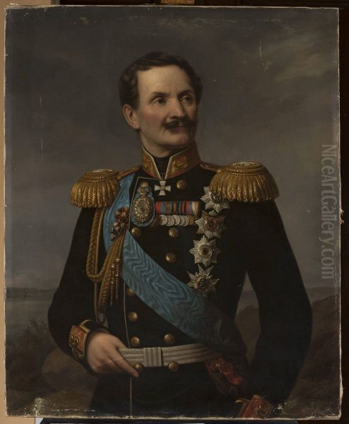 Portrait of Friedrich Berg - view 1
