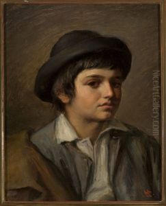 Portrait of a boy in a hat
