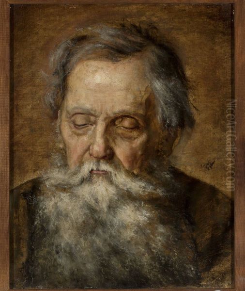 Portrait of a bearded old man - view 1