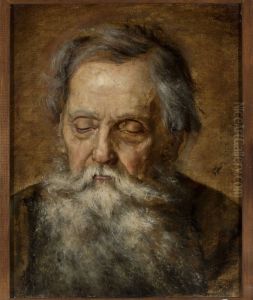 Portrait of a bearded old man Portrait of a bearded old man